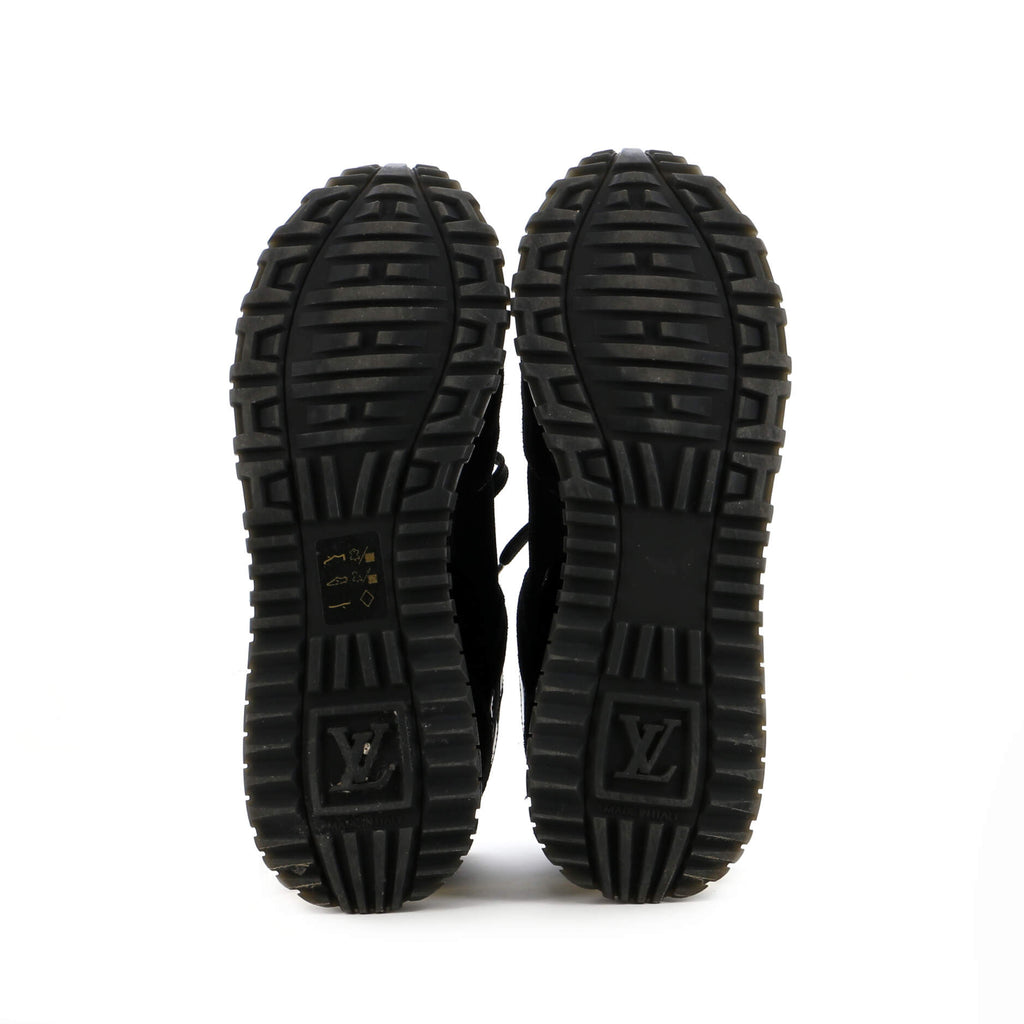 Women's Run Away Sneakers Mesh with Monogram Canvas and Suede