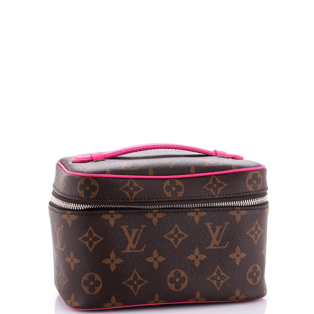 Nice Vanity Case Monogram Canvas Mini