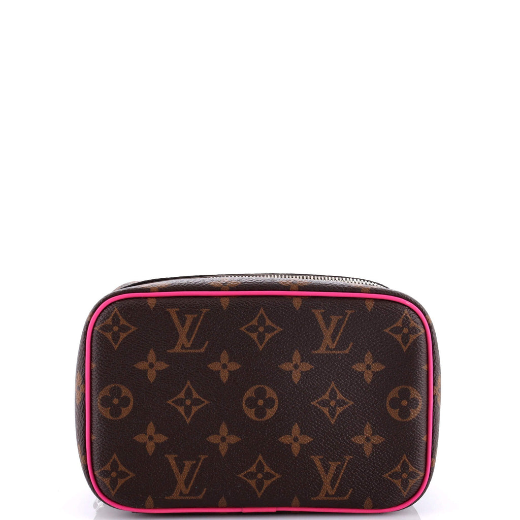 Nice Vanity Case Monogram Canvas Mini