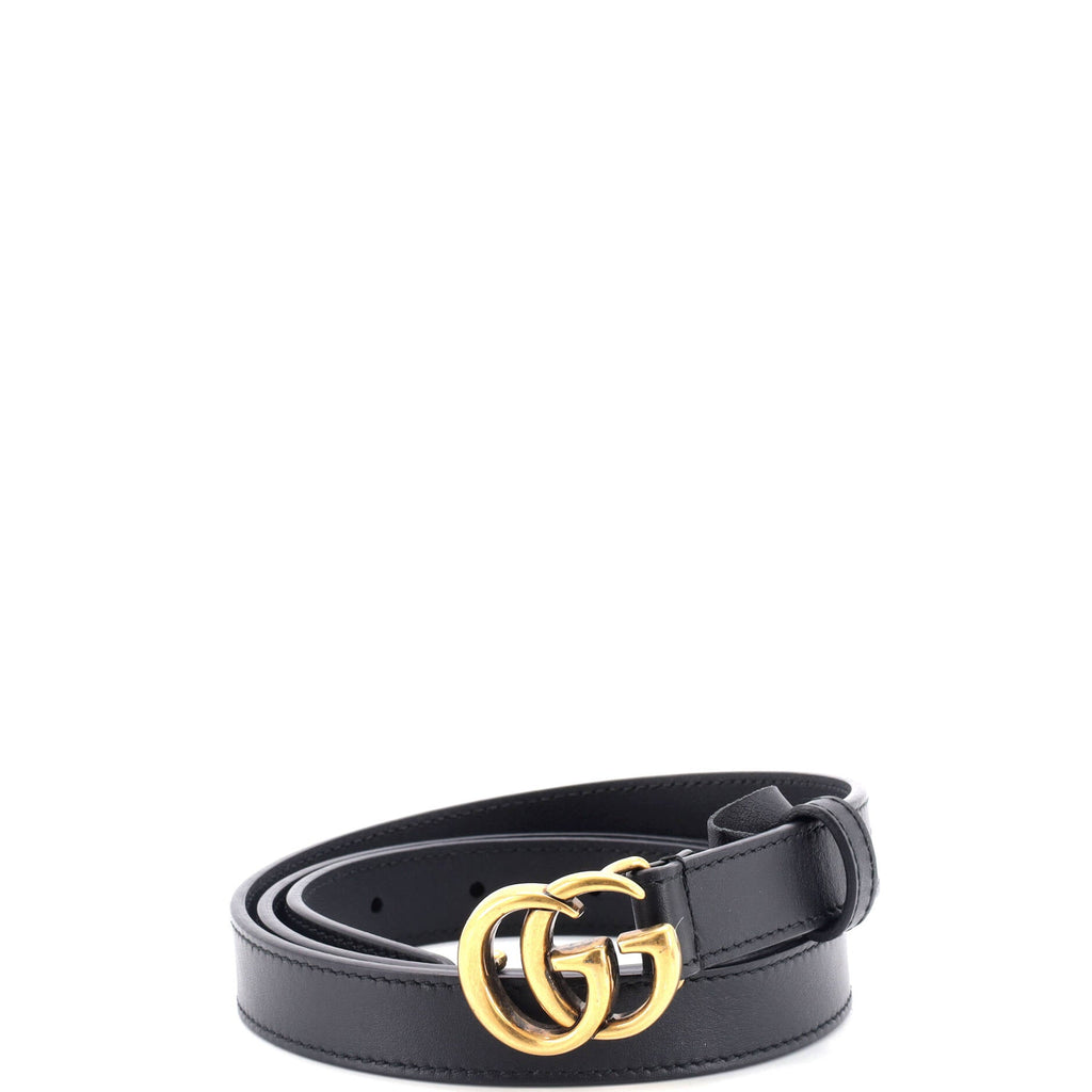GG Marmont Belt Leather Thin 90