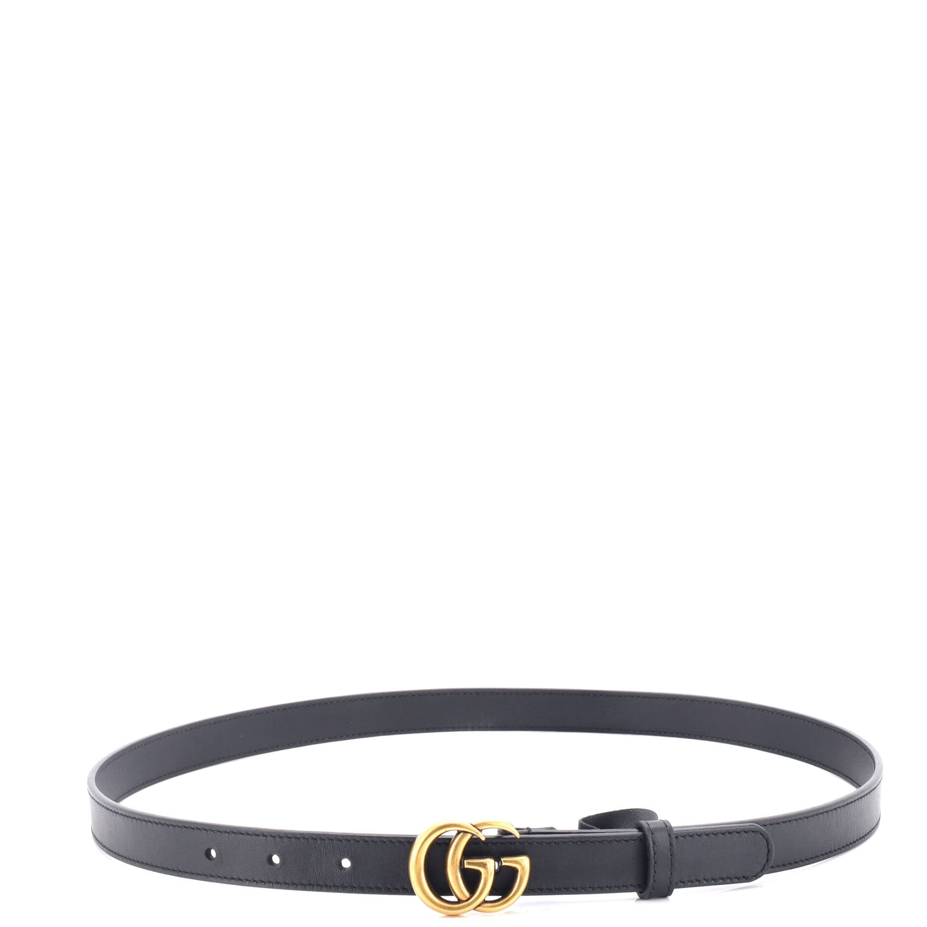 GG Marmont Belt Leather Thin 90