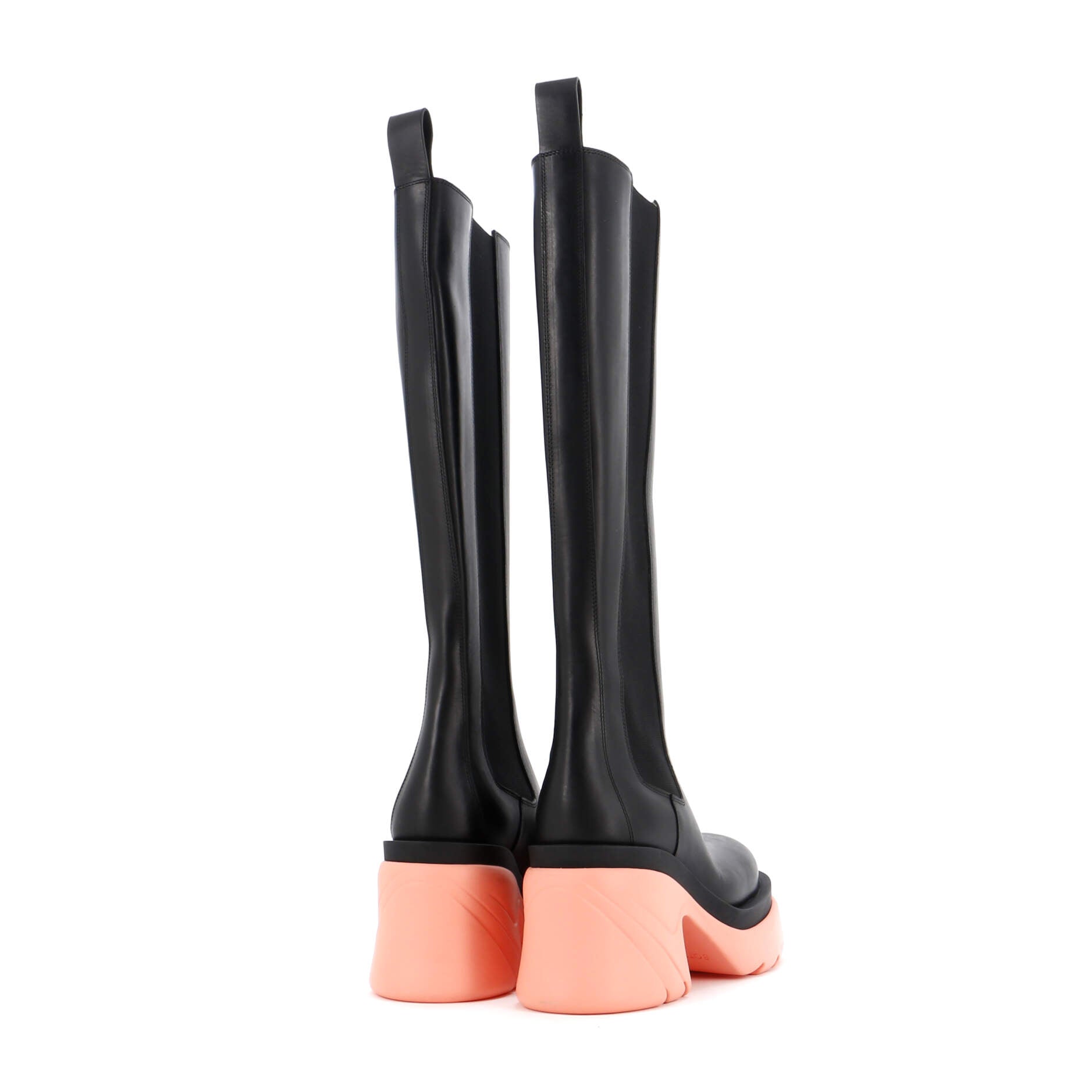 Women's The Flash Knee High Chelsea Boots Leather