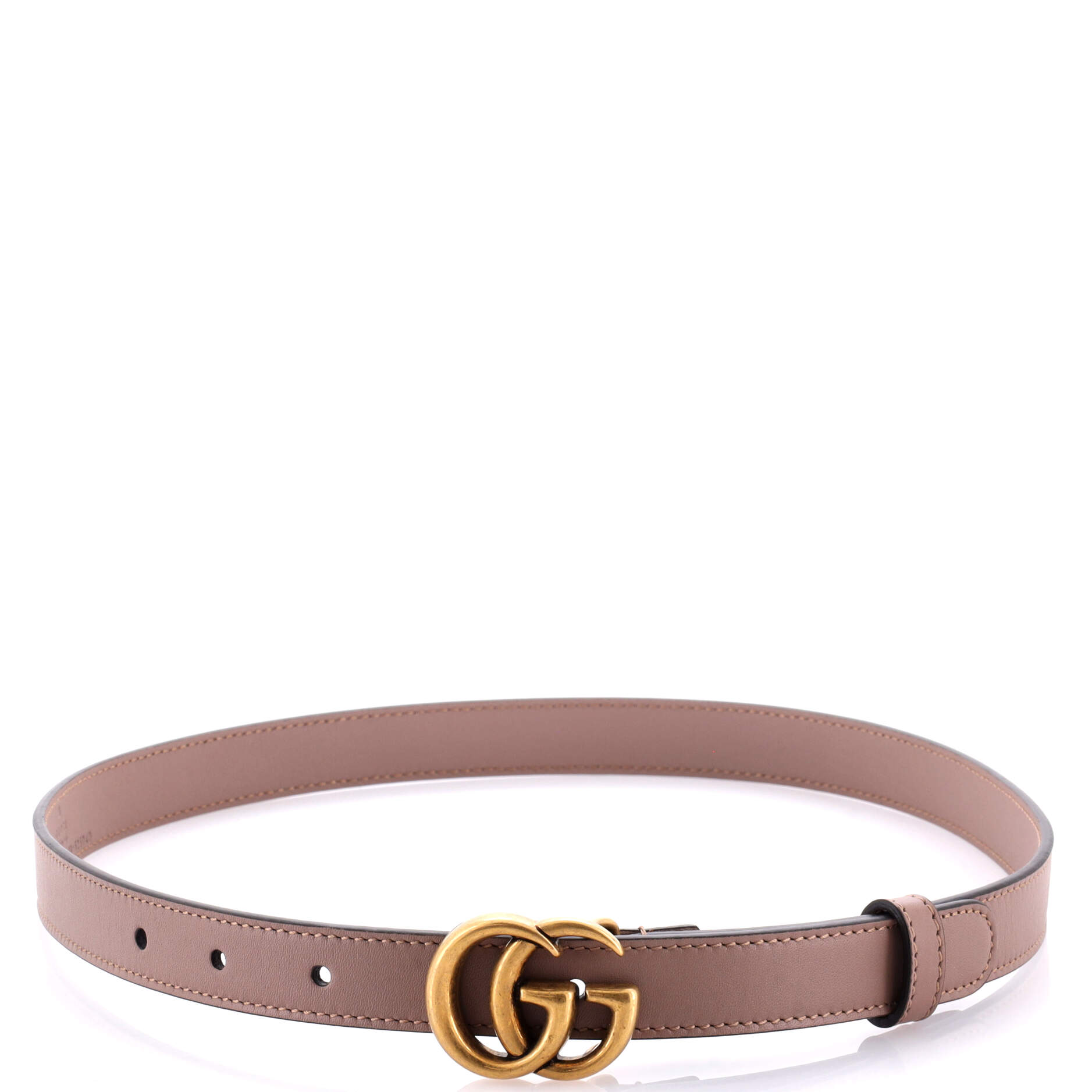 GG Marmont Belt Leather Thin 85