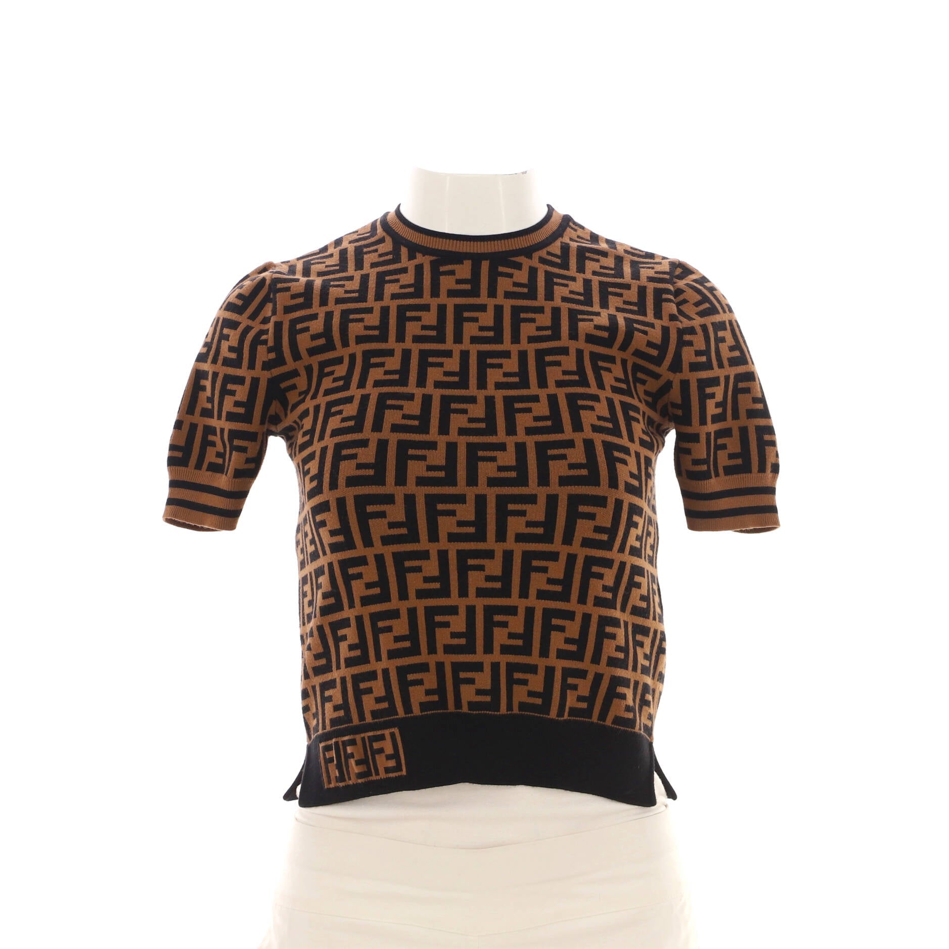 Women's Short Sleeve Crewneck Sweater Zucca Viscose Blend