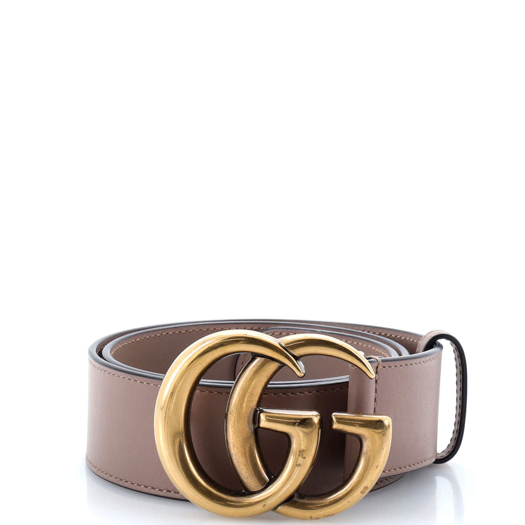 GG Marmont Belt Leather Wide 70