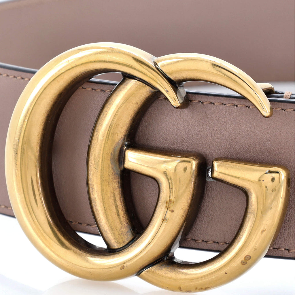 GG Marmont Belt Leather Wide 70
