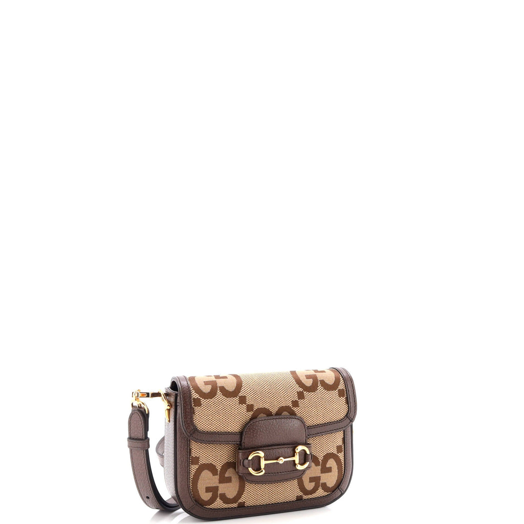 Horsebit 1955 Shoulder Bag Jumbo GG Canvas Mini