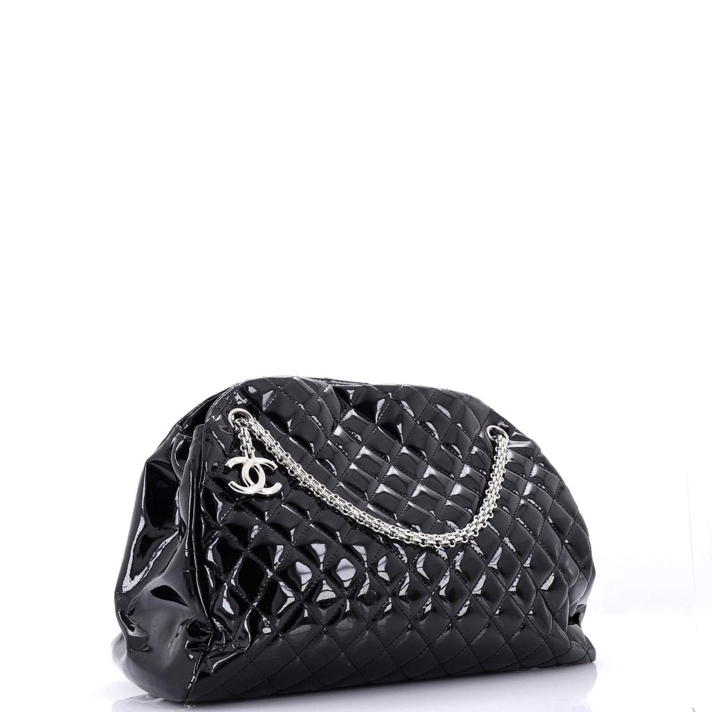Just Mademoiselle Bag Quilted Patent Large