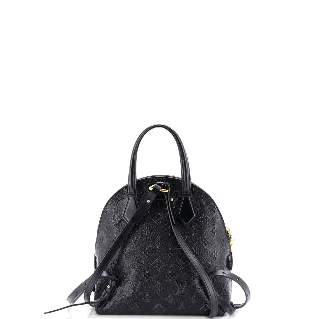 Louis Vuitton Moon Backpack Embossed Monogram Midnight Canvas