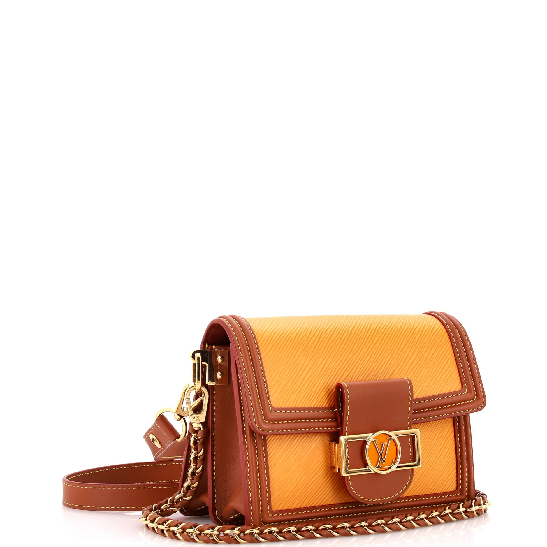 Dauphine Shoulder Bag Epi Leather Mini