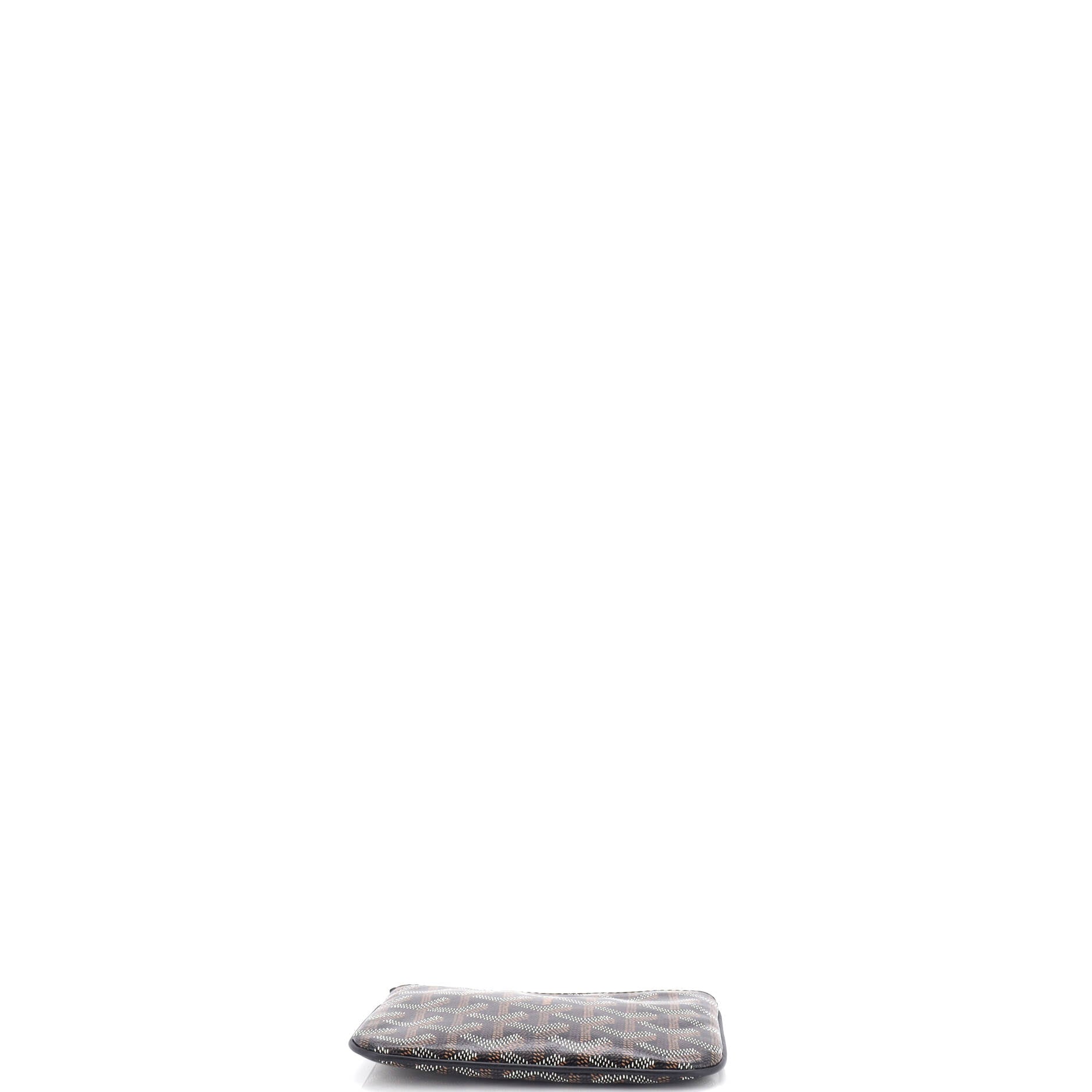 Senat Zip Pouch Coated Canvas Mini