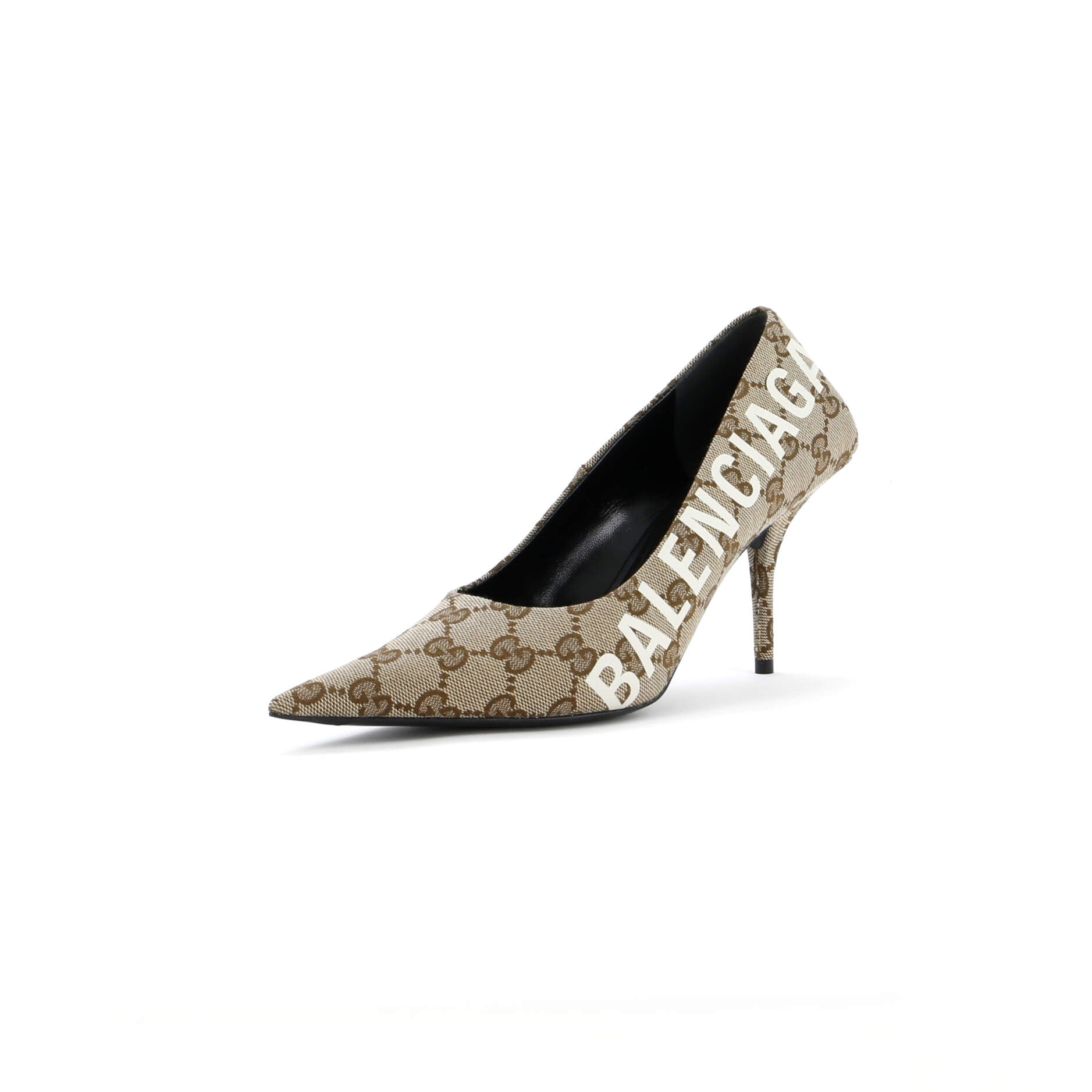x Balenciaga The Hacker Project Women's Knife Pumps GG Canvas