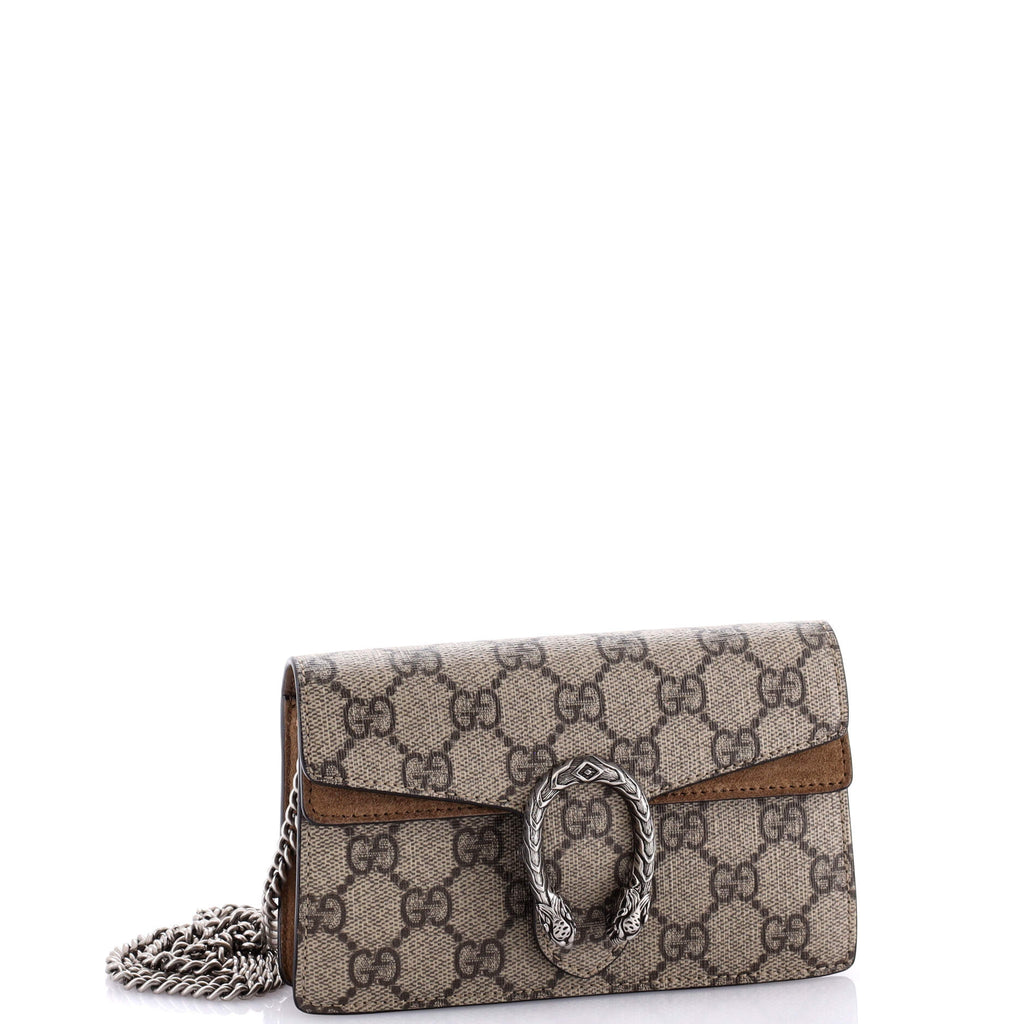 Dionysus Bag GG Coated Canvas Super Mini