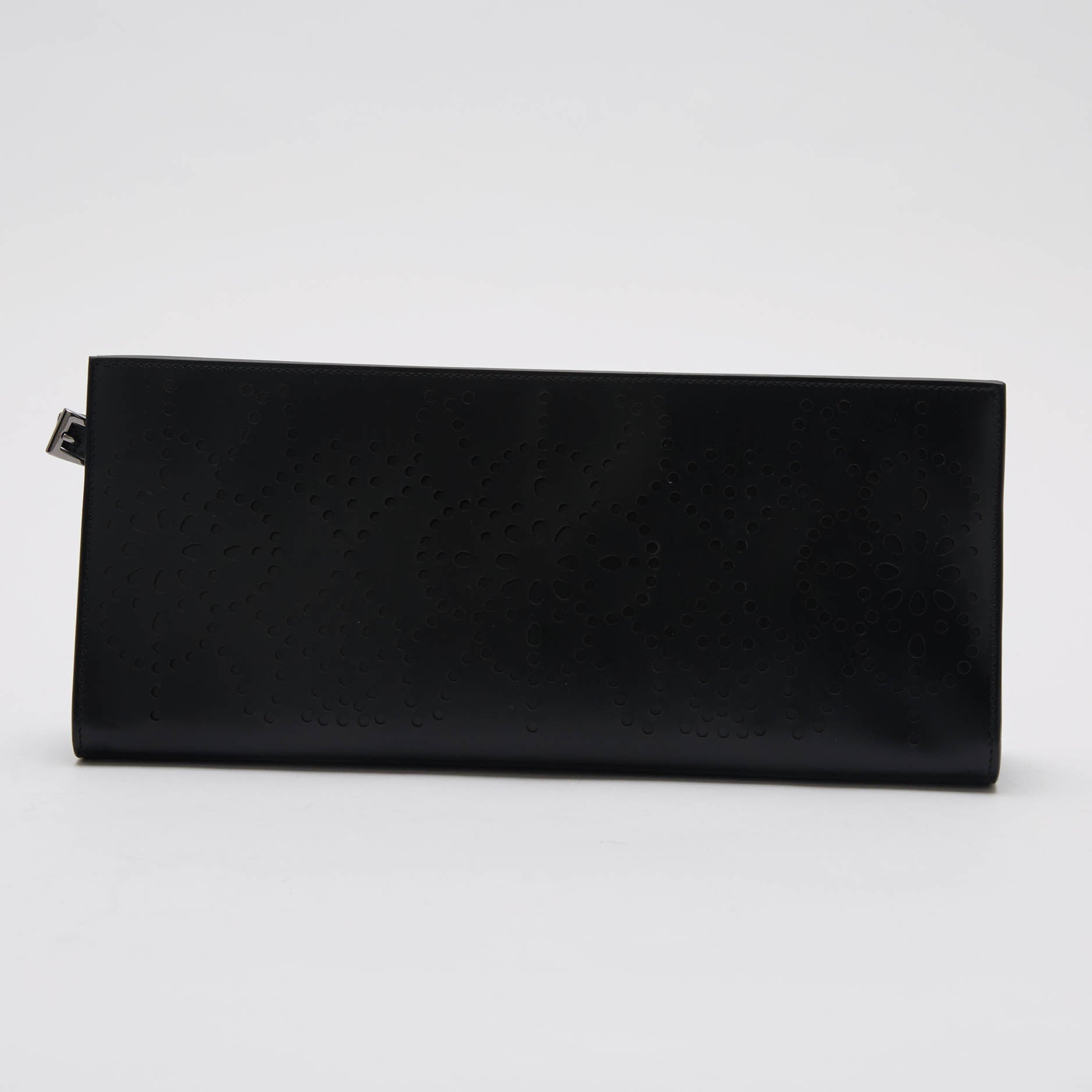 Laser-Cut Clutch Leather