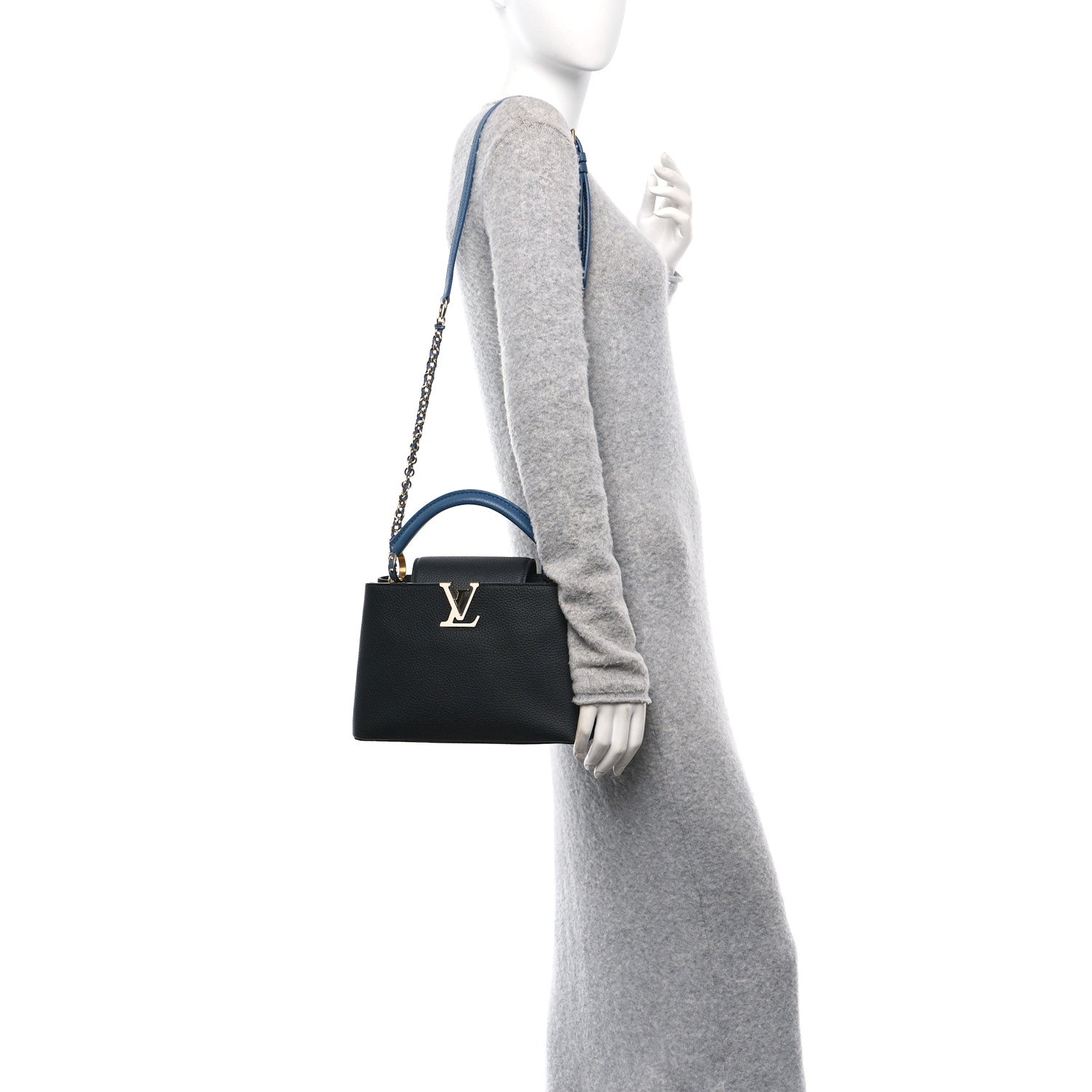 Taurillon Capucines BB Black General Blue