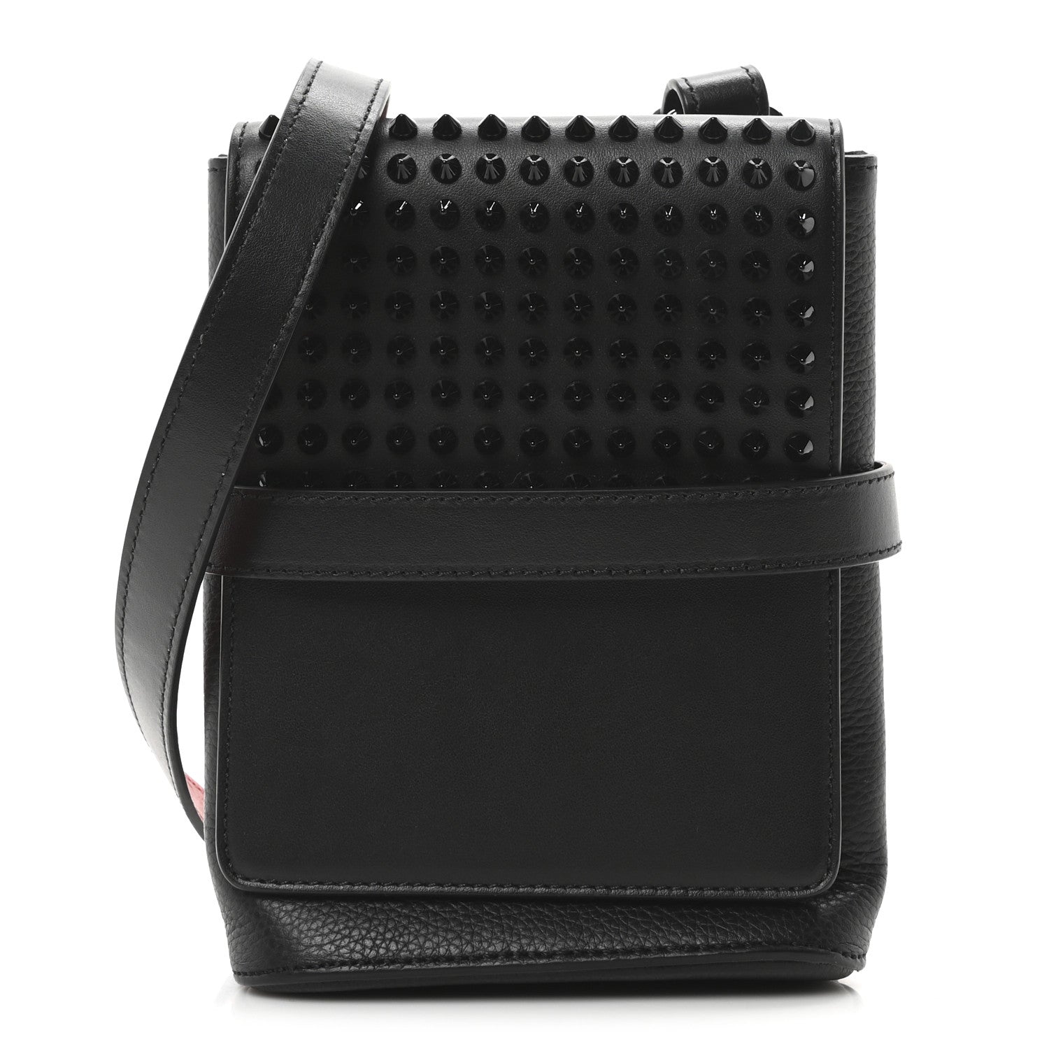 Calfskin Spikes Benech Reporter Black