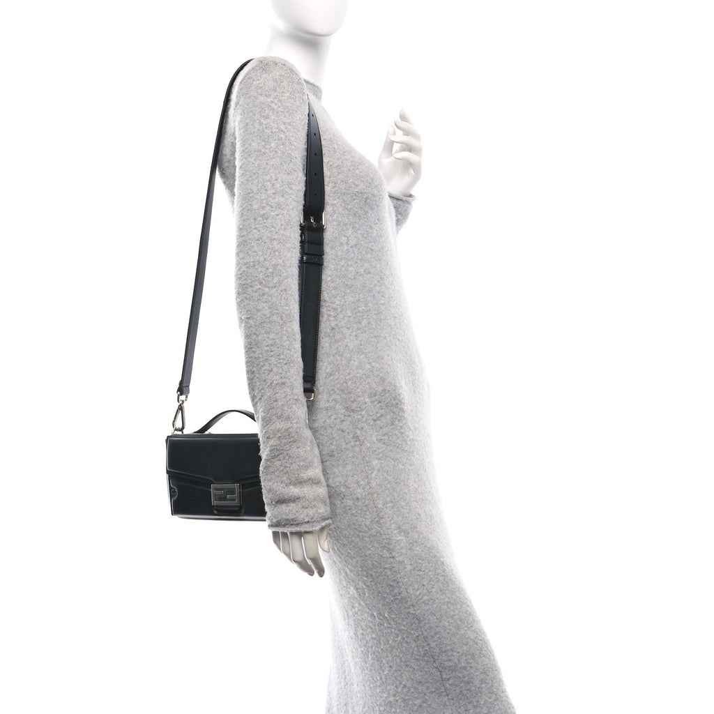 Nappa Baguette Soft Trunk Bag Black