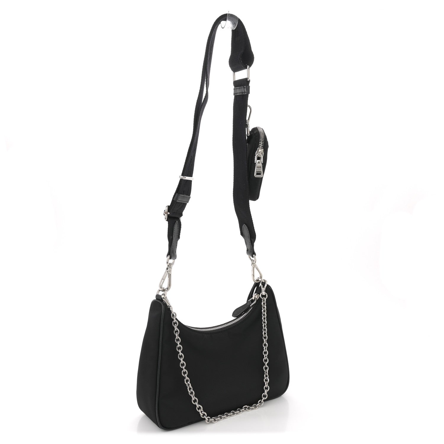 Nylon Re-Edition 2005 Shoulder Bag Black