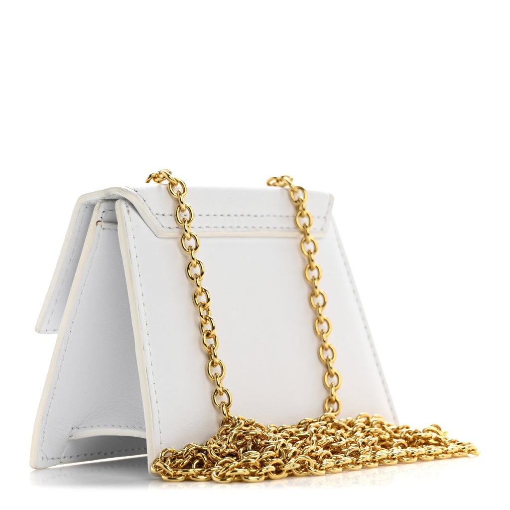 Smooth Calfskin Le Piccolo White