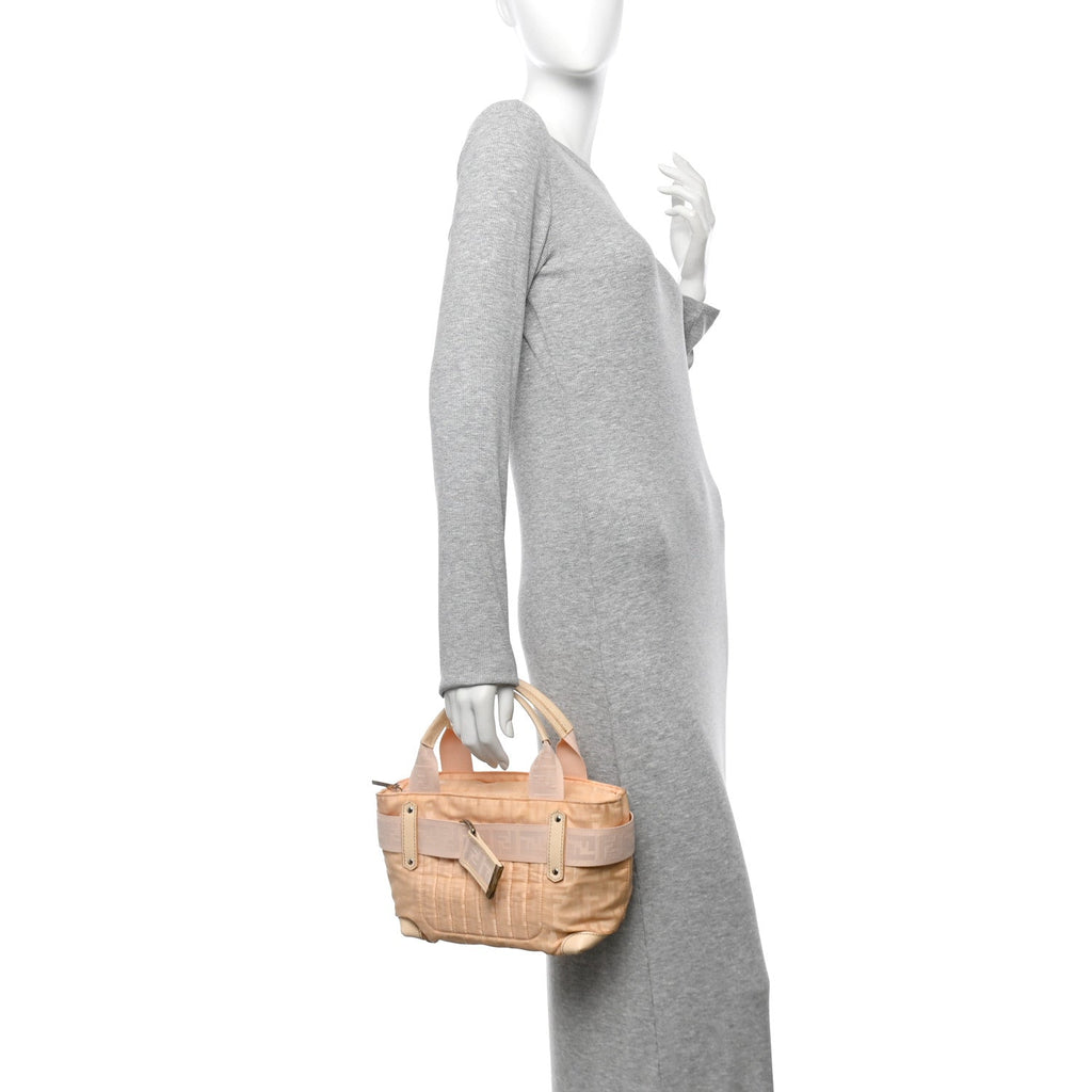 Zucca Cinghiale Medium Zip Code Shopping Tote Beige