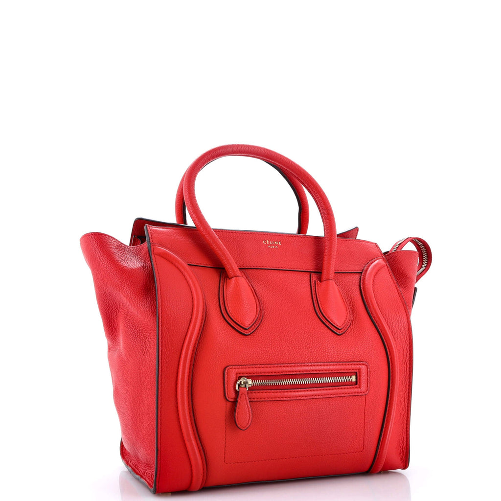 Luggage Bag Grainy Leather Mini