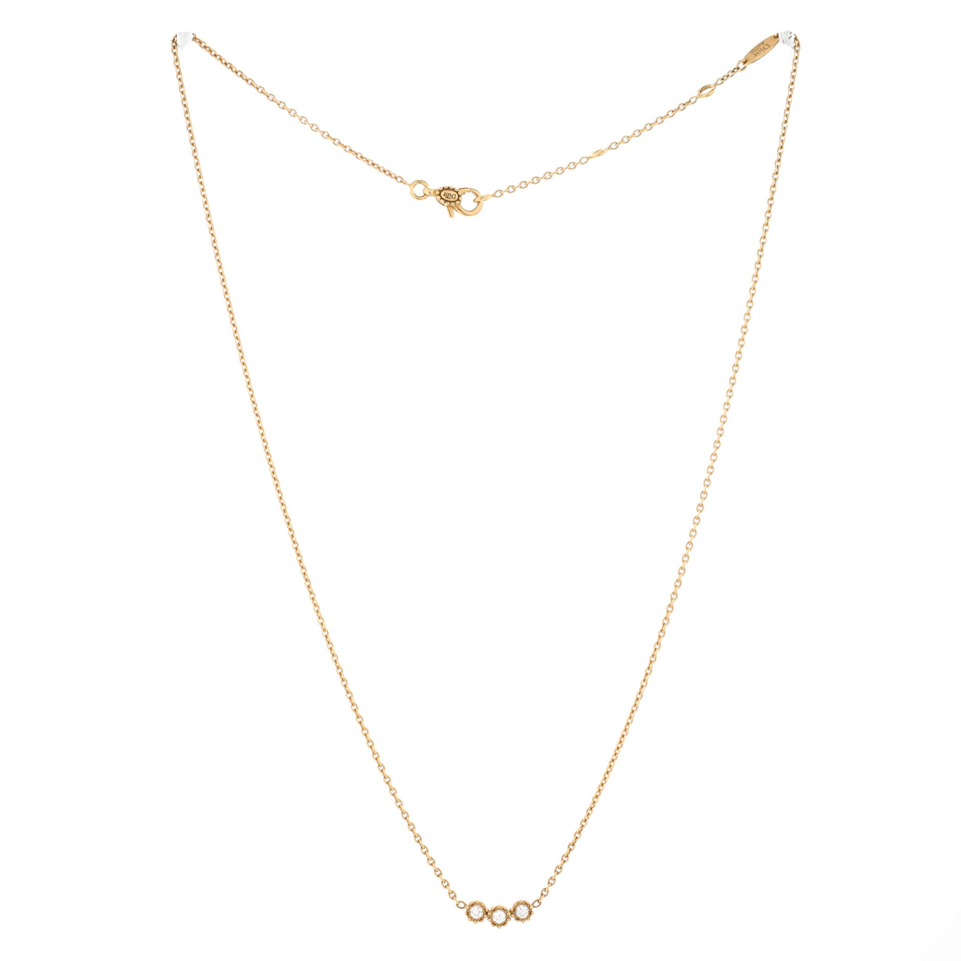Mimirose Necklace 18K Yellow Gold with Diamonds