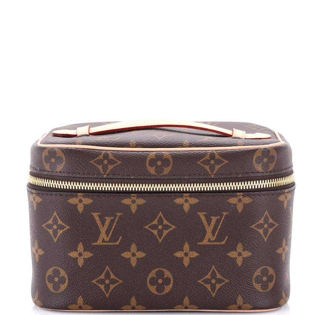 Nice Vanity Case Monogram Canvas Mini