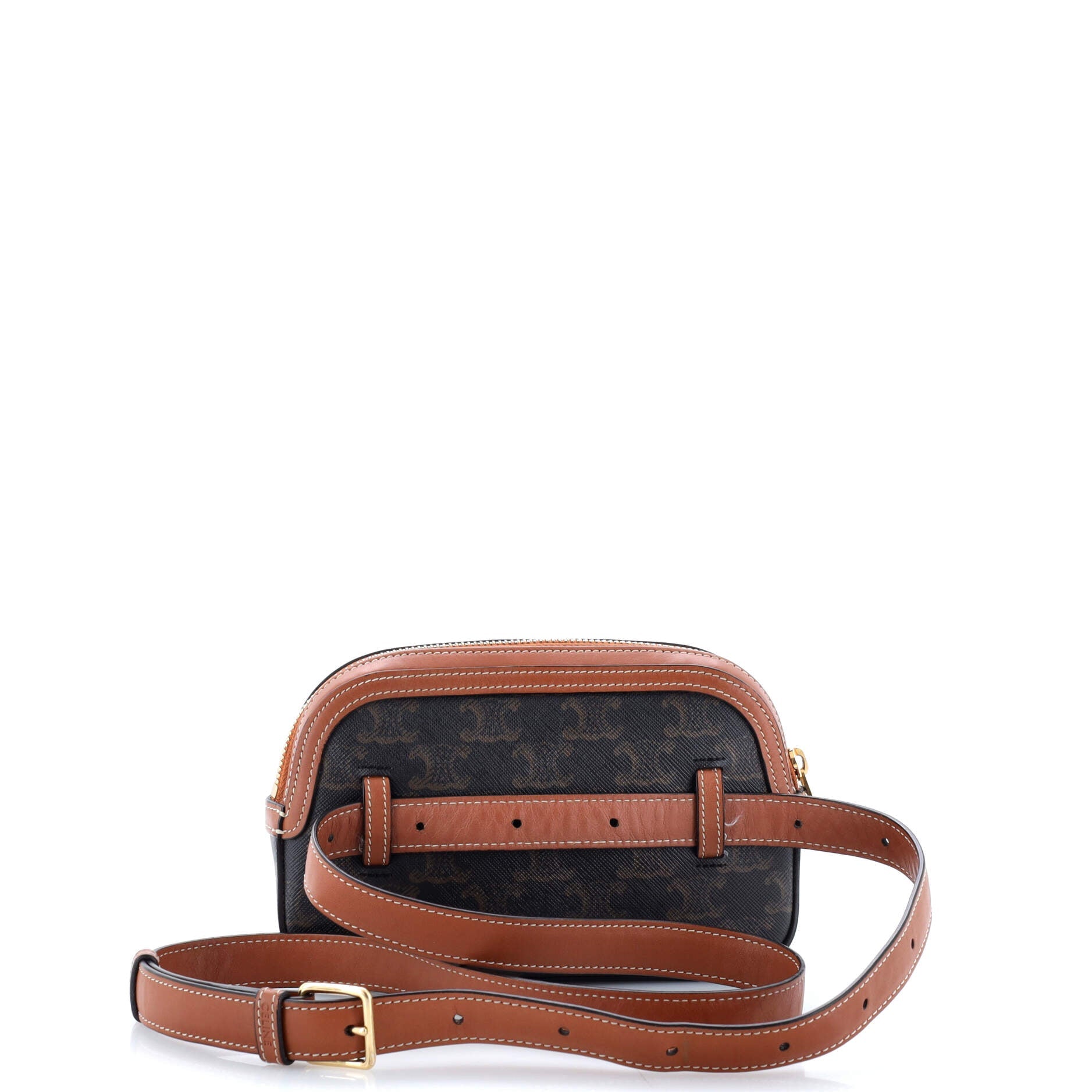 Camera Bag Triomphe Coated Canvas Small