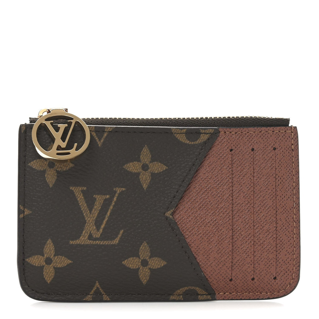 Monogram Zipped Romy  Holder