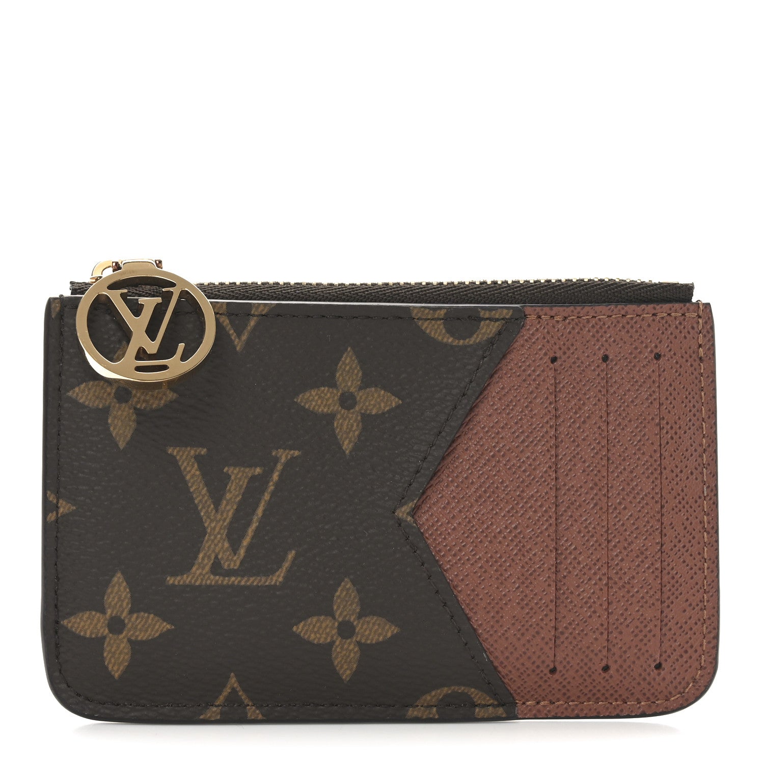 Monogram Zipped Romy  Holder