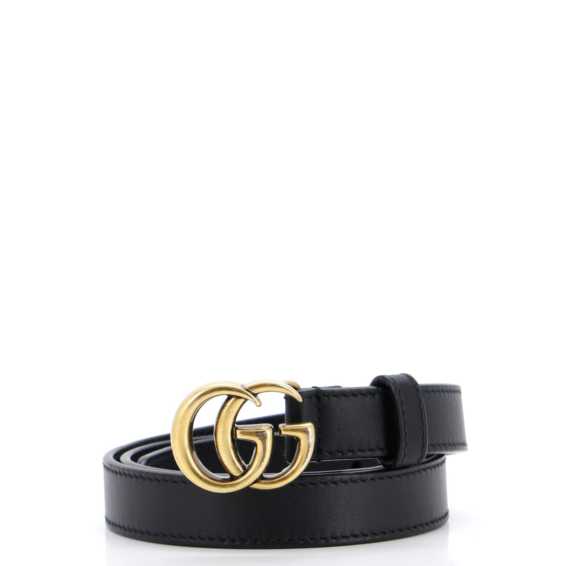 GG Marmont Belt Leather Thin 70