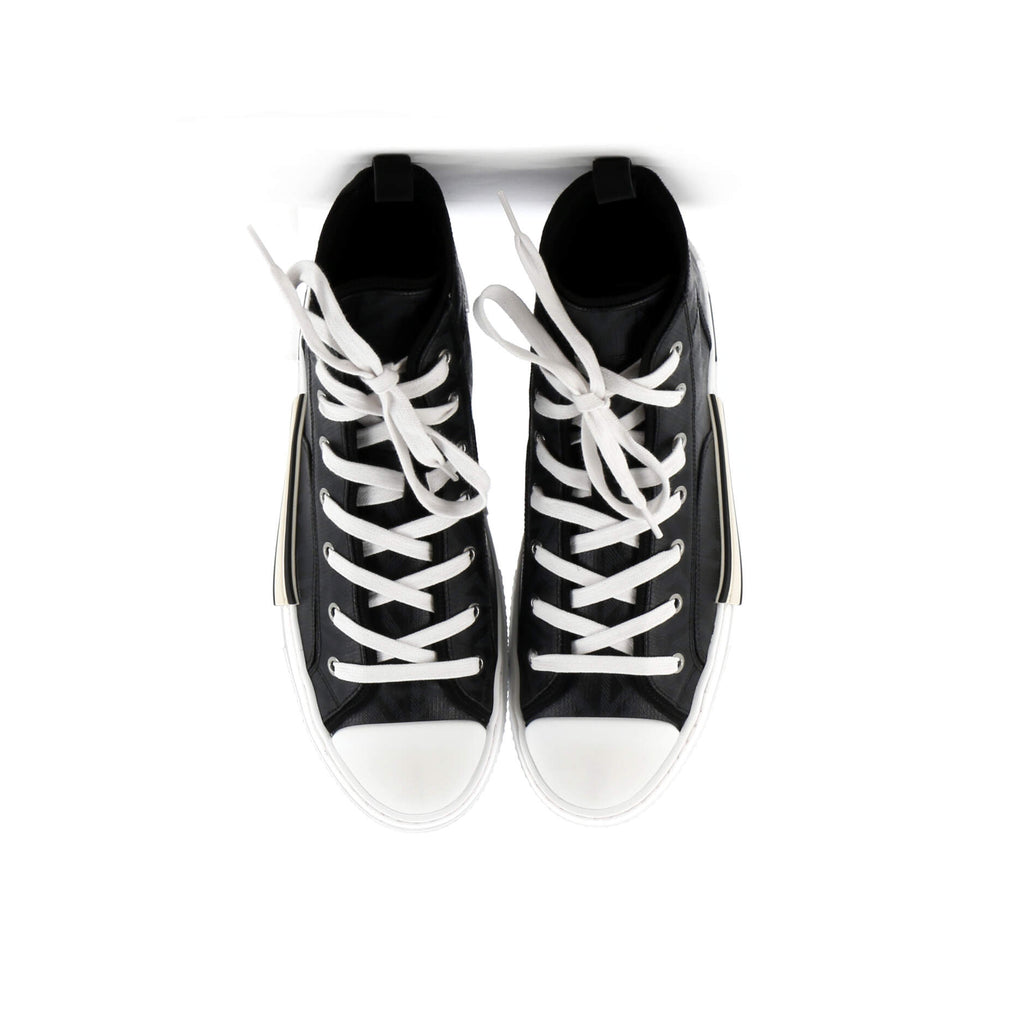 Men's B23 High-Top Sneakers CD Diamond Coated Canvas