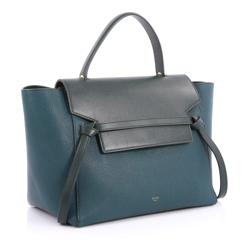 Bicolor Belt Bag Leather Mini