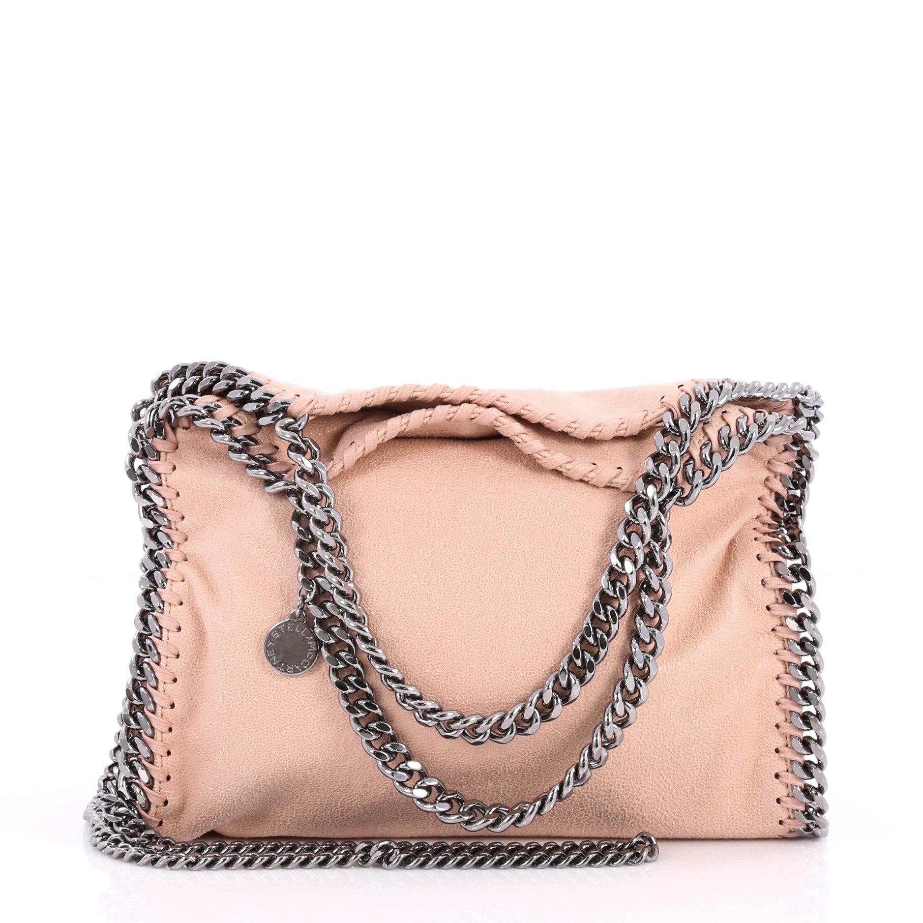 Falabella Fold Over Crossbody Bag Shaggy Deer Mini