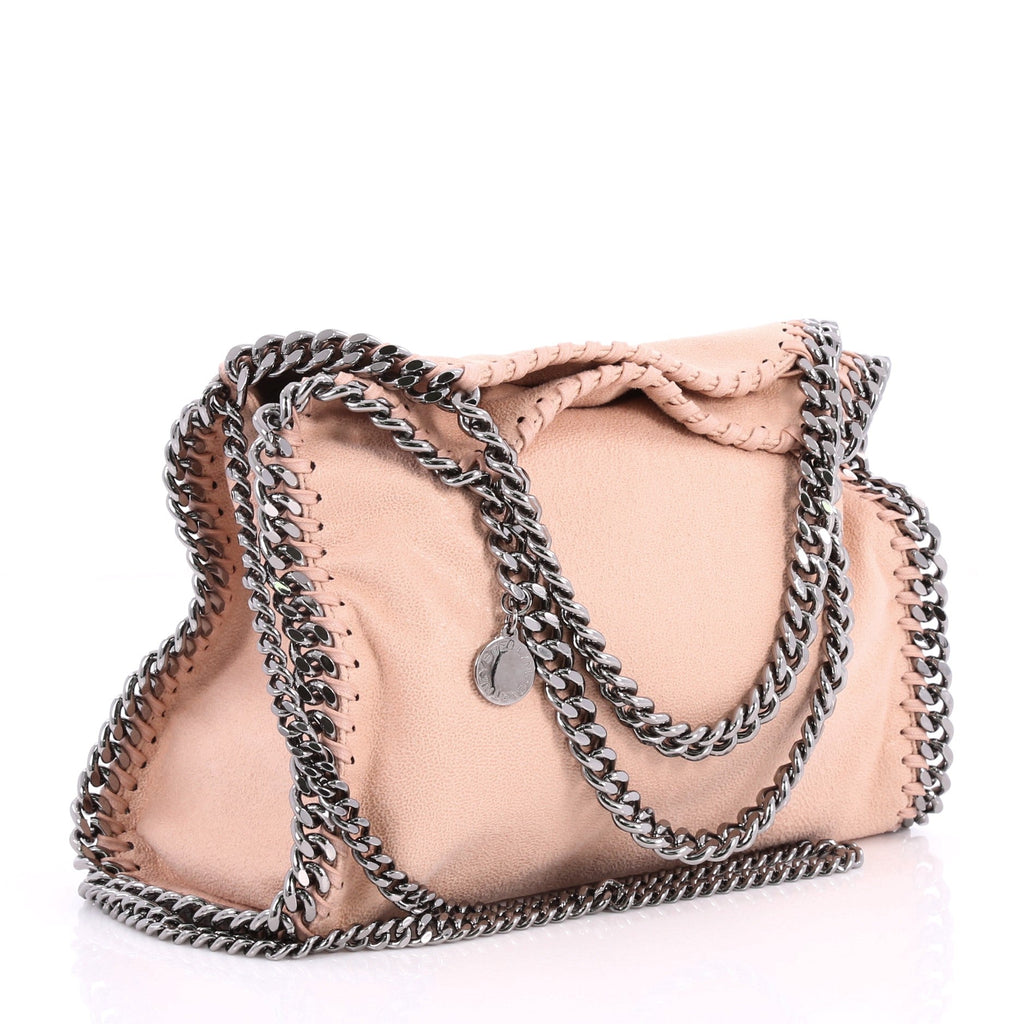 Falabella Fold Over Crossbody Bag Shaggy Deer Mini