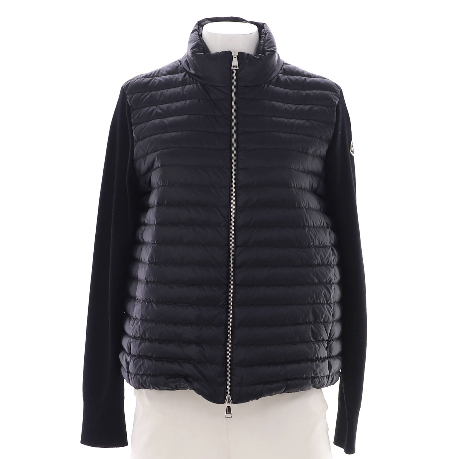 Women's Grenoble Zip Puffer Jacket Quilted Polyamide with Down and Wool