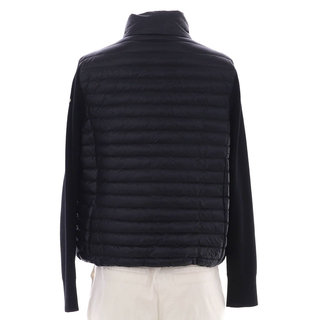 Women's Grenoble Zip Puffer Jacket Quilted Polyamide with Down and Wool