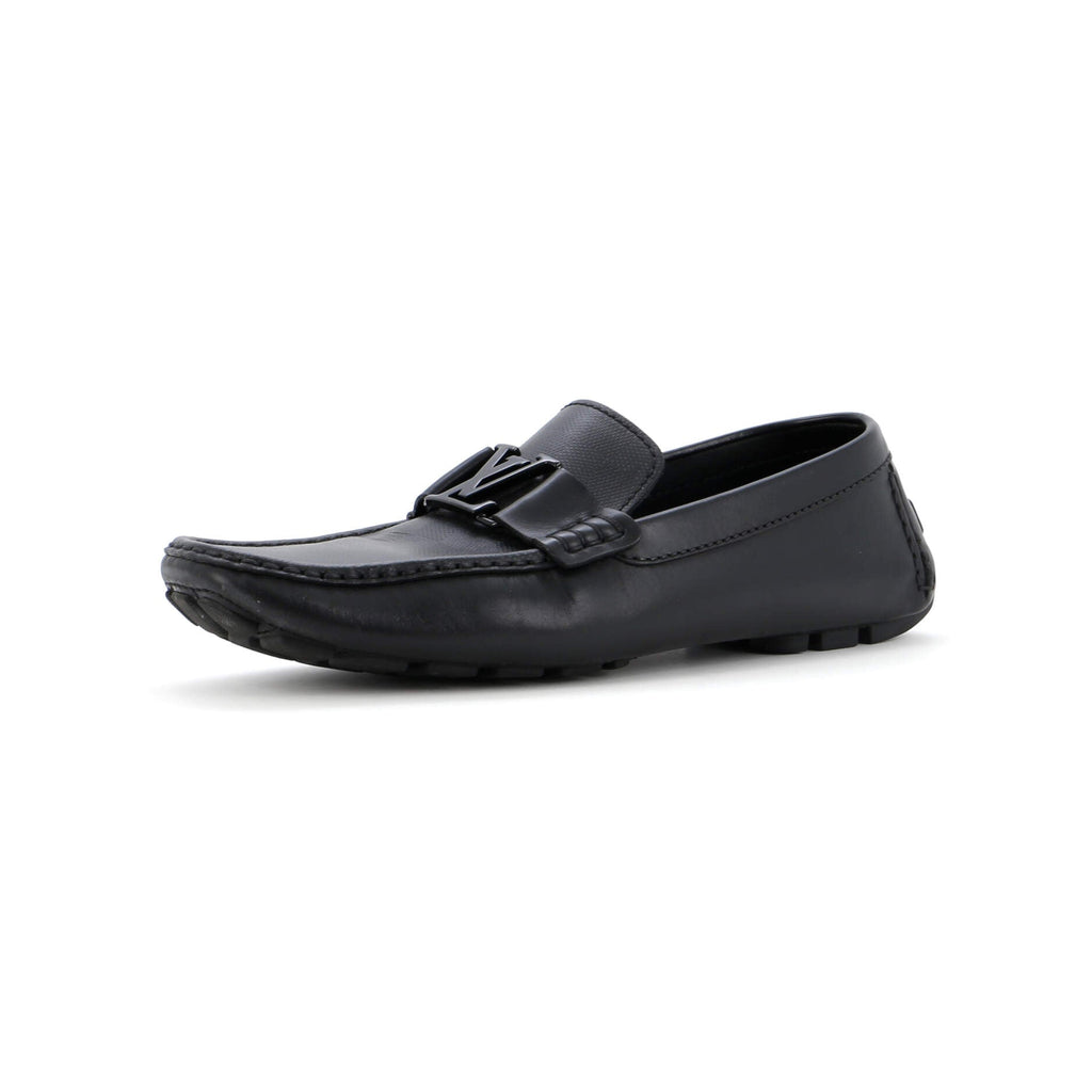 Men's Hockenheim Moccasin Loafers Damier Graphite