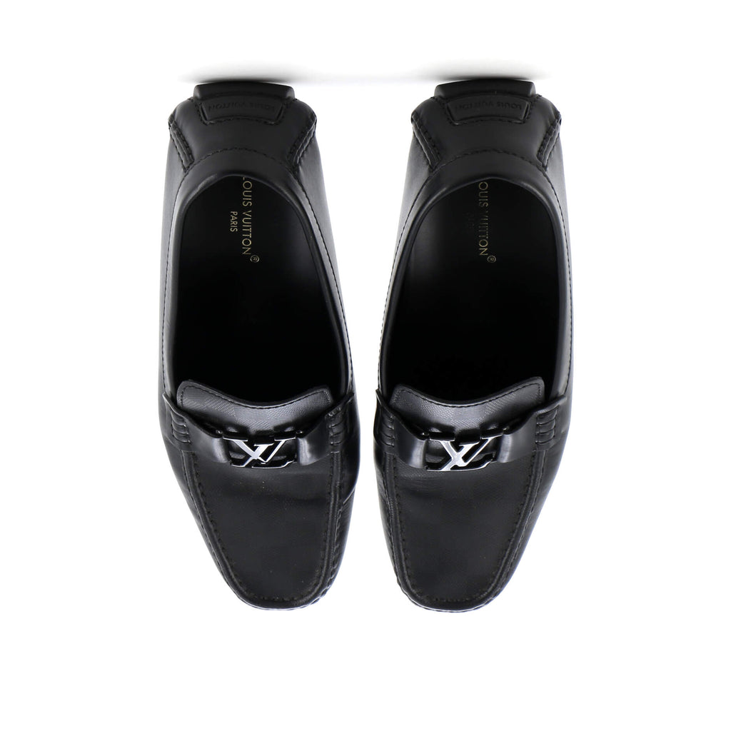 Men's Hockenheim Moccasin Loafers Damier Graphite