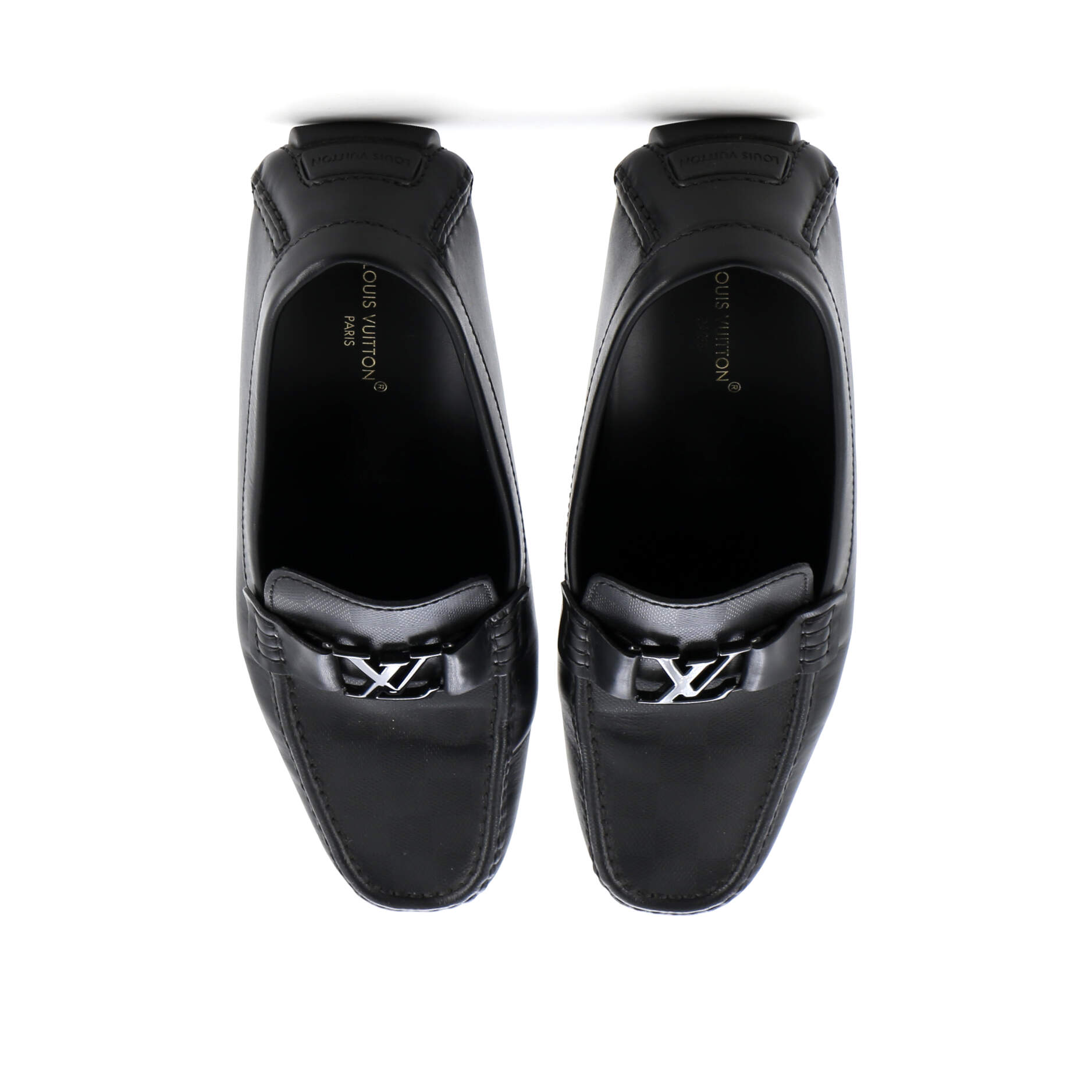 Men's Hockenheim Moccasin Loafers Damier Graphite