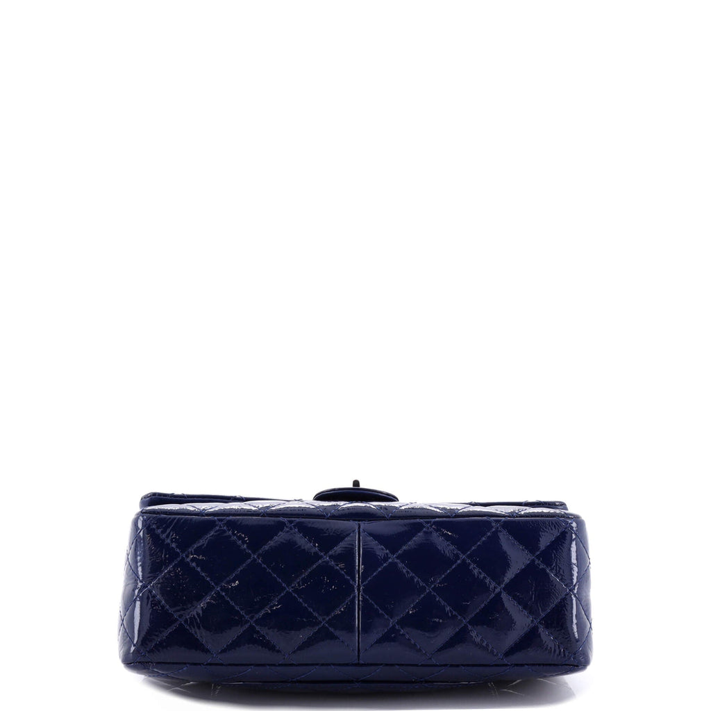 Reissue 2.55 Flap Bag Quilted Crinkled Patent 226