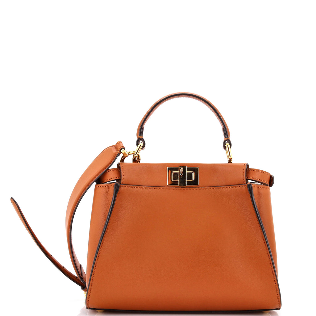 Peekaboo Iconic Bag Leather Mini