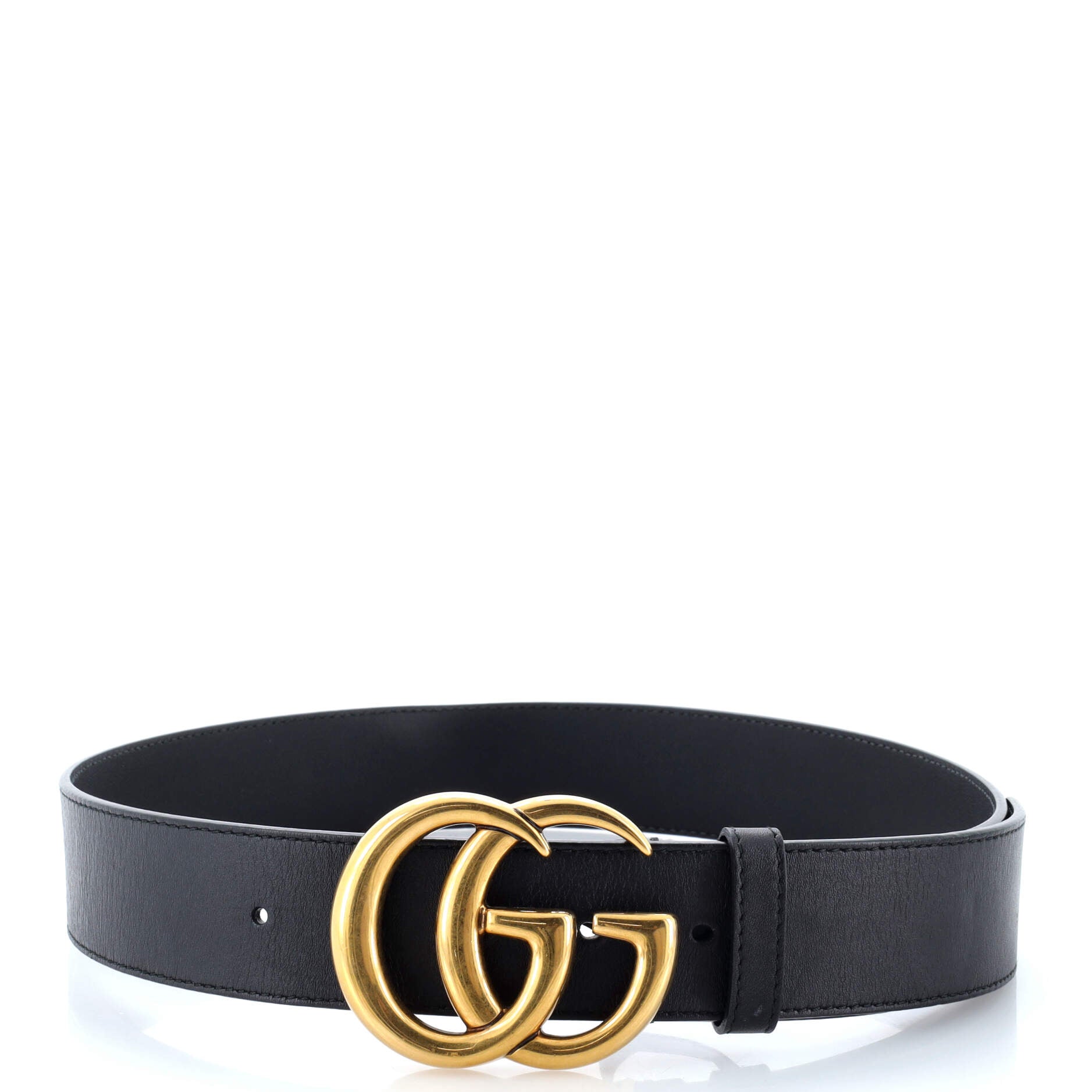 GG Marmont Belt Leather Wide 75