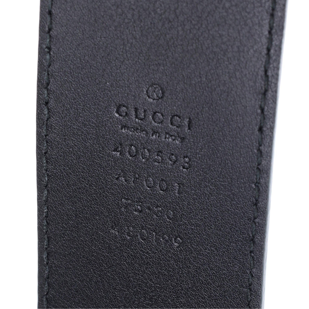 GG Marmont Belt Leather Wide 75