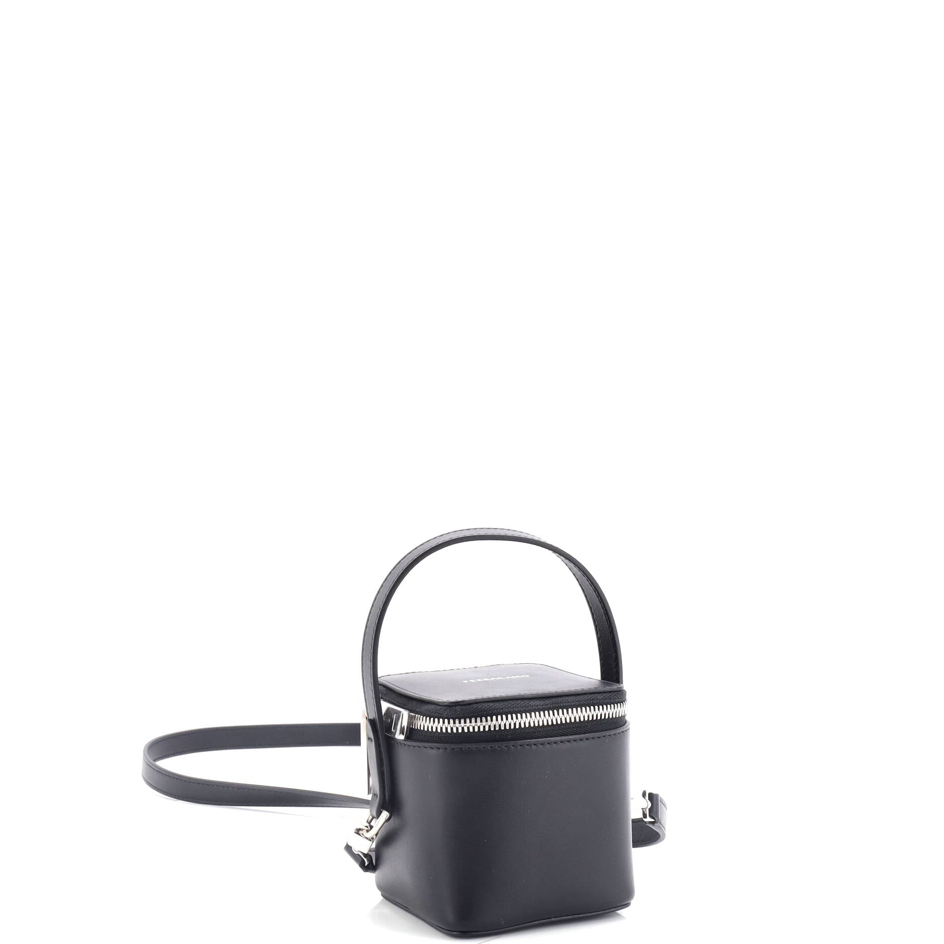 Gancicni Top Handle Vanity Case Leather Micro