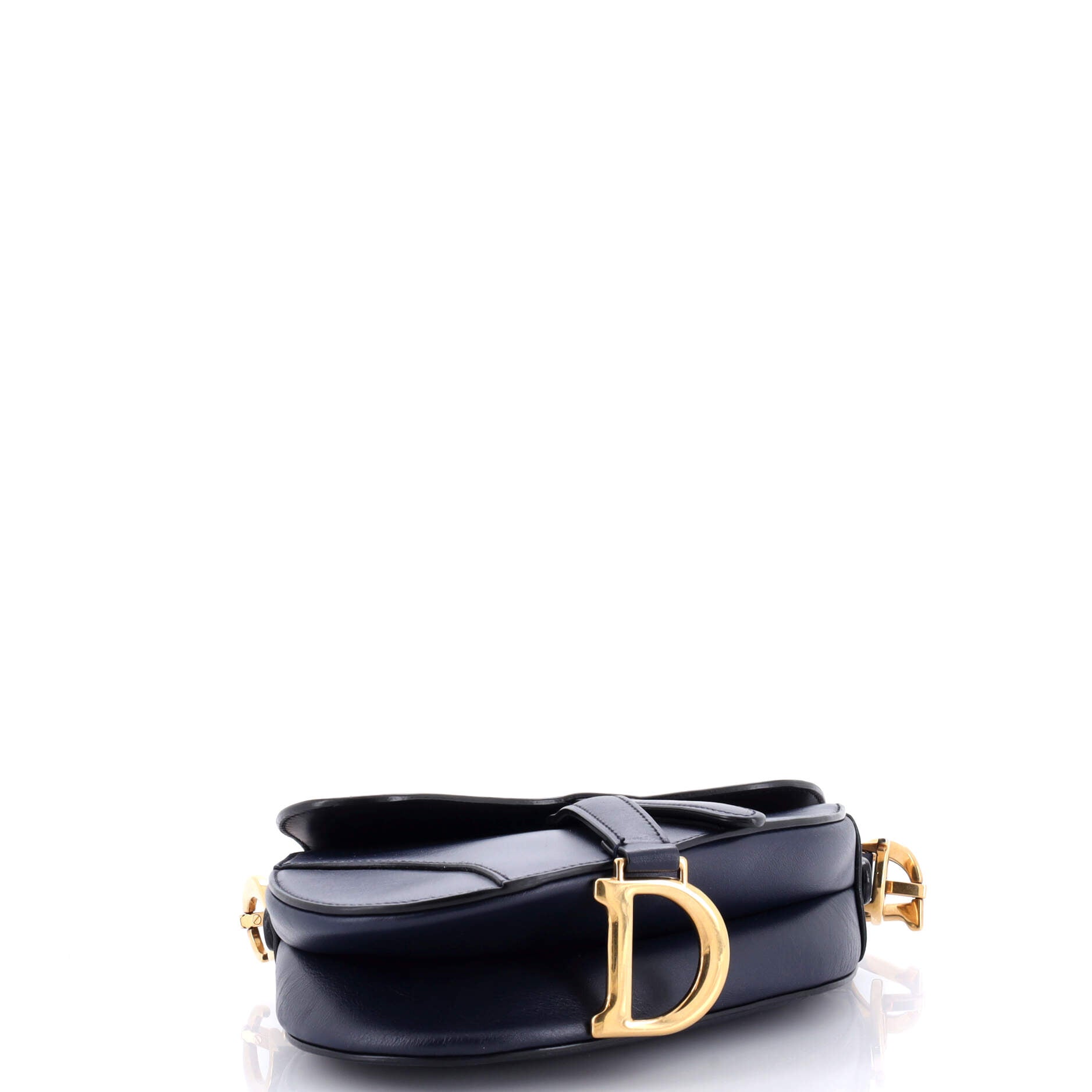 Saddle Handbag Leather Mini