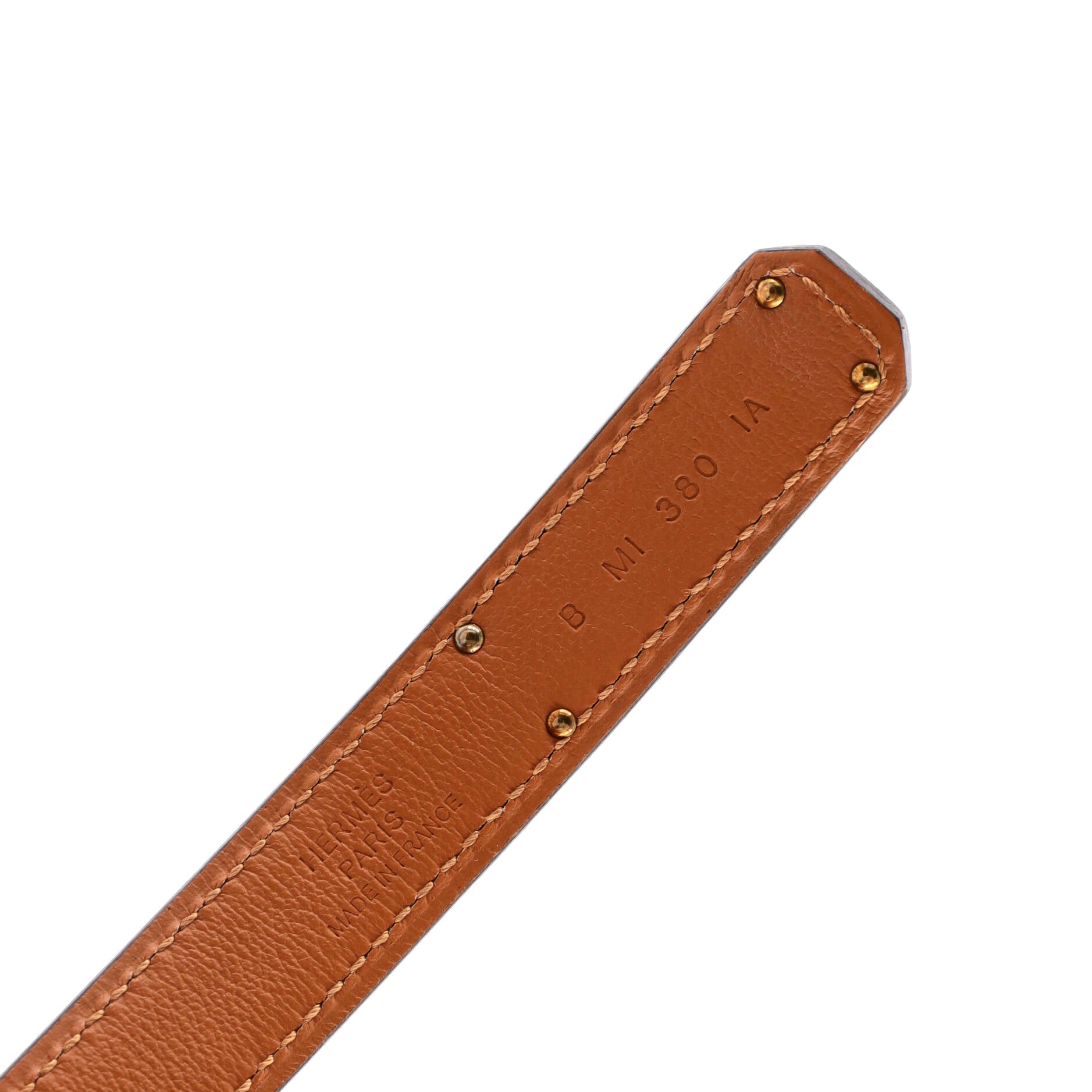 Kelly Pocket Belt Leather Thin 70