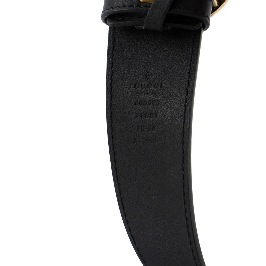 GG Marmont Belt Leather Wide 70