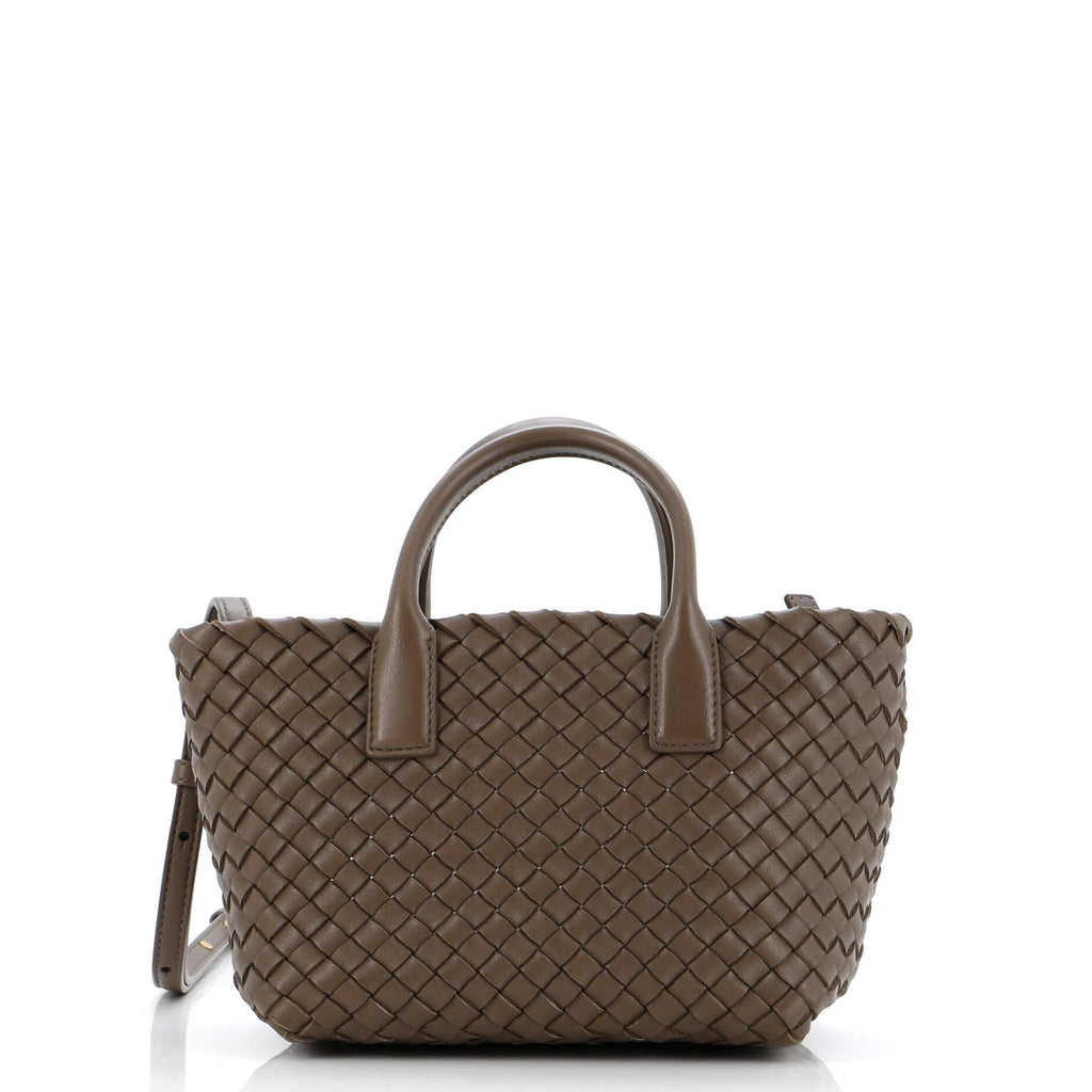 Cabat Tote Intrecciato Nappa Mini