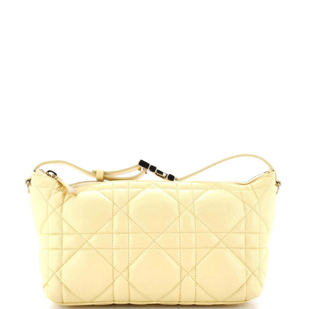 DiorTravel Nomad Pouch Macrocannage Quilt Calfskin Medium
